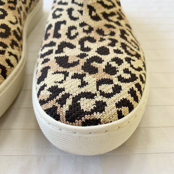 Rothy’s The Original Slip On Sneaker • Leopard Print • Women’s 9 - Picture 4 of 9